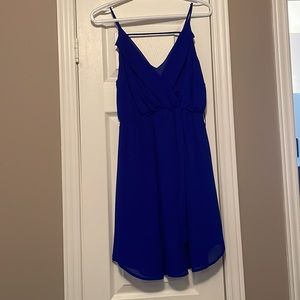 royal blue dress